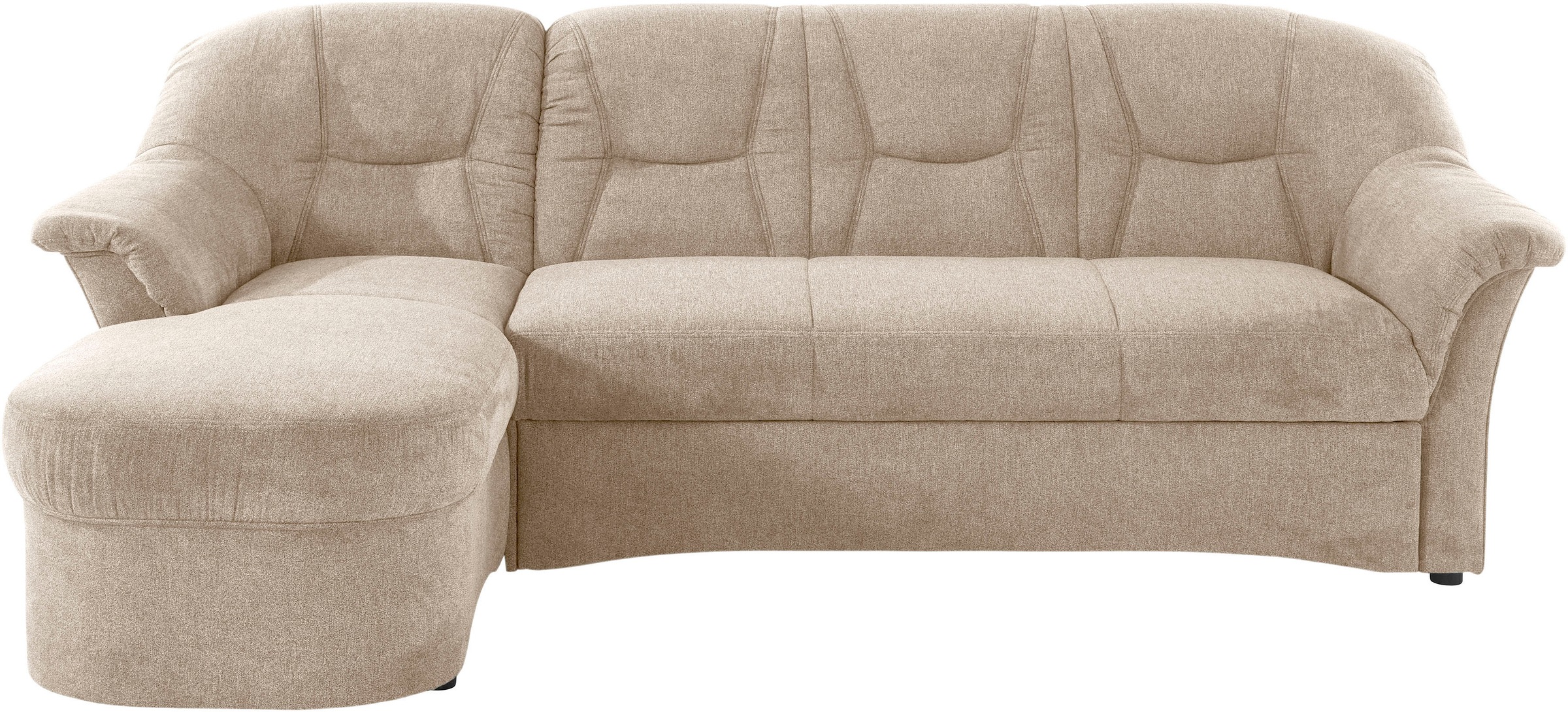 DOMO collection Ecksofa »Sarafina zeitlos und komfortabel, optional mit Fed günstig online kaufen