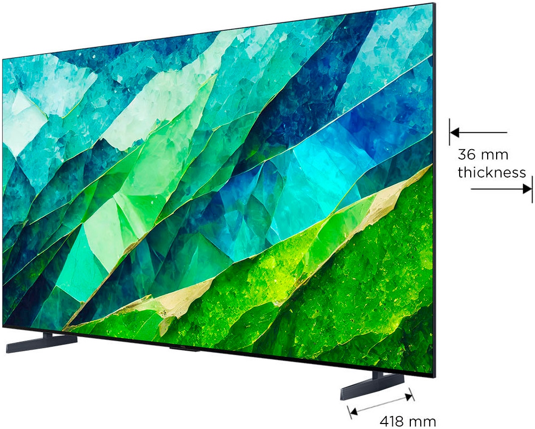 TCL Mini-LED-Fernseher »85Q10BX1«, 4K Ultra HD, Google TV-Smart-TV