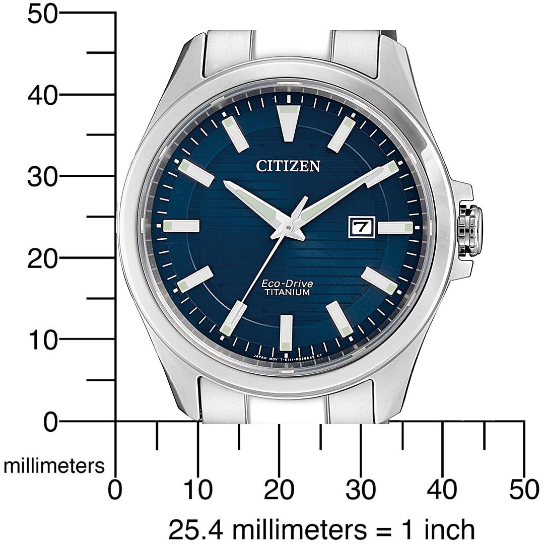 Citizen Solaruhr, Armbanduhr, Herrenuhr, Titan