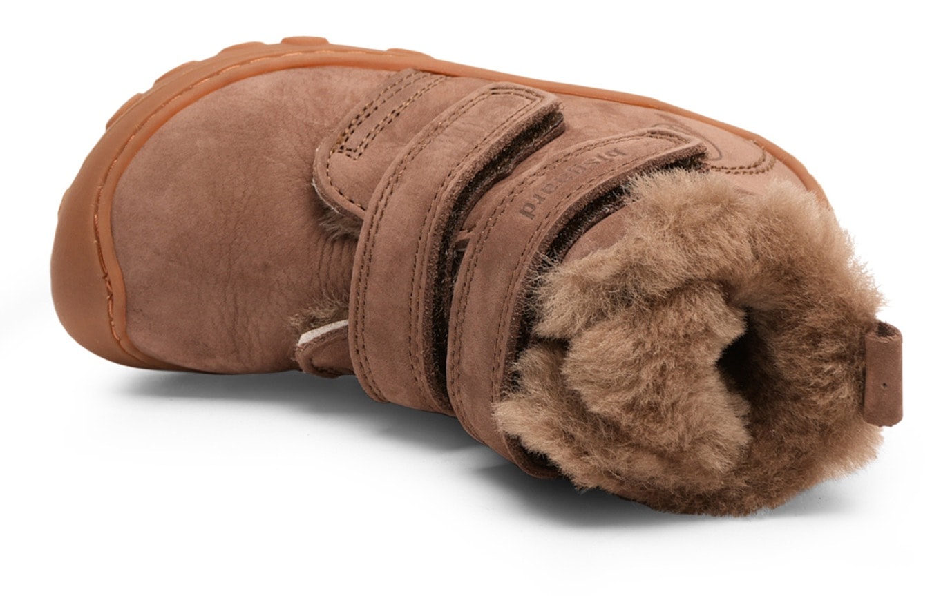 Bisgaard Winterboots »luke lamb«, Barfußschuh, Klettstiefel, Winterschuh mit großzügigem Fußbereich