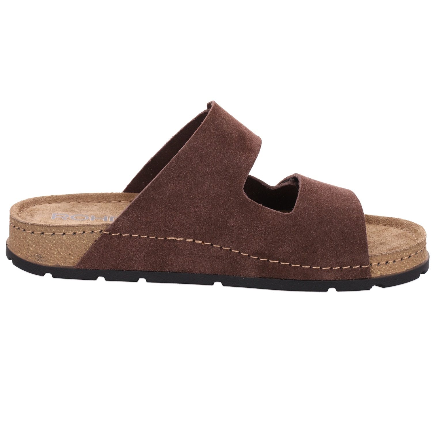 Rohde Pantolette »SOAVE«  Sommerschuh, Hausschuh, Klettschuh mit Softfußbett