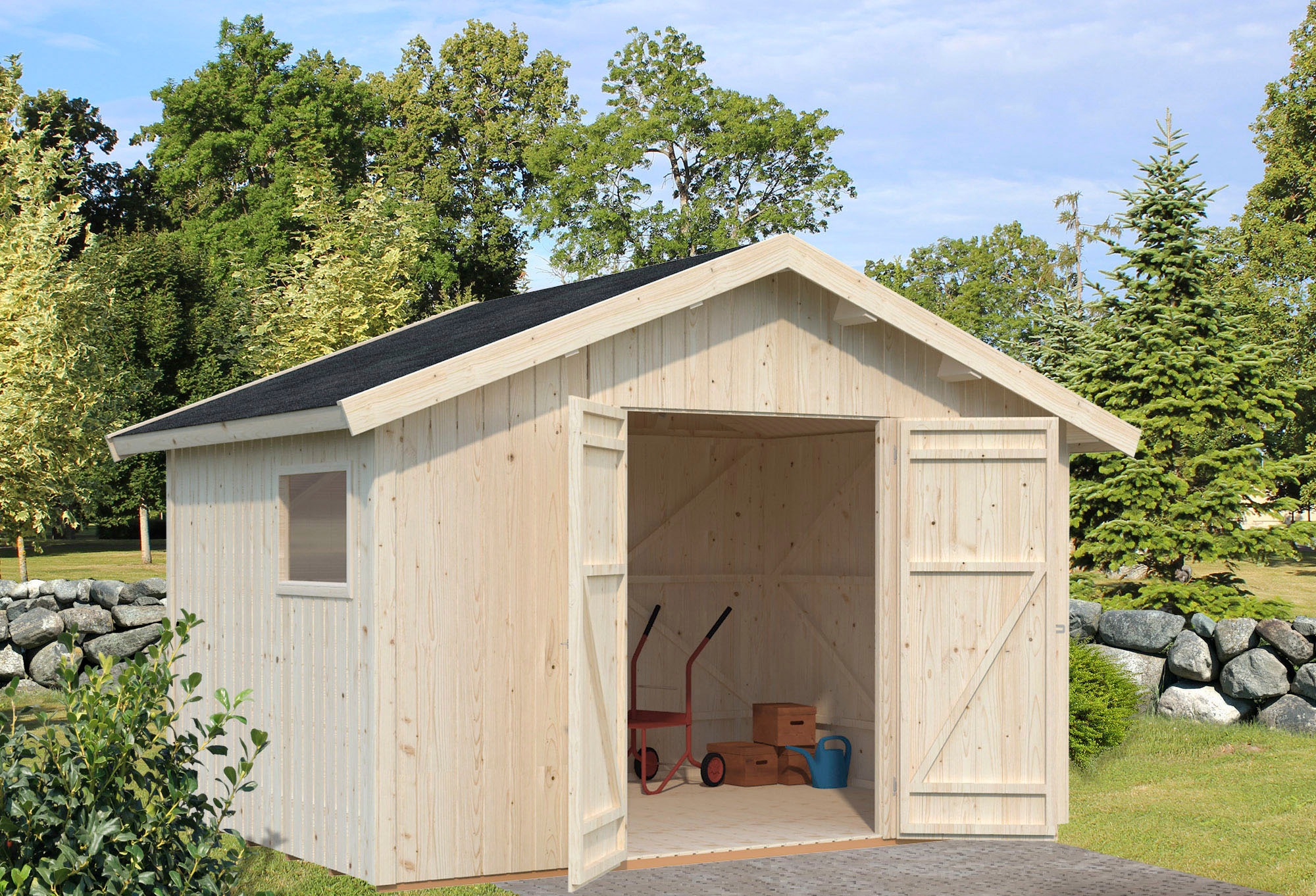 Palmako Gerätehaus »Nils«, natur