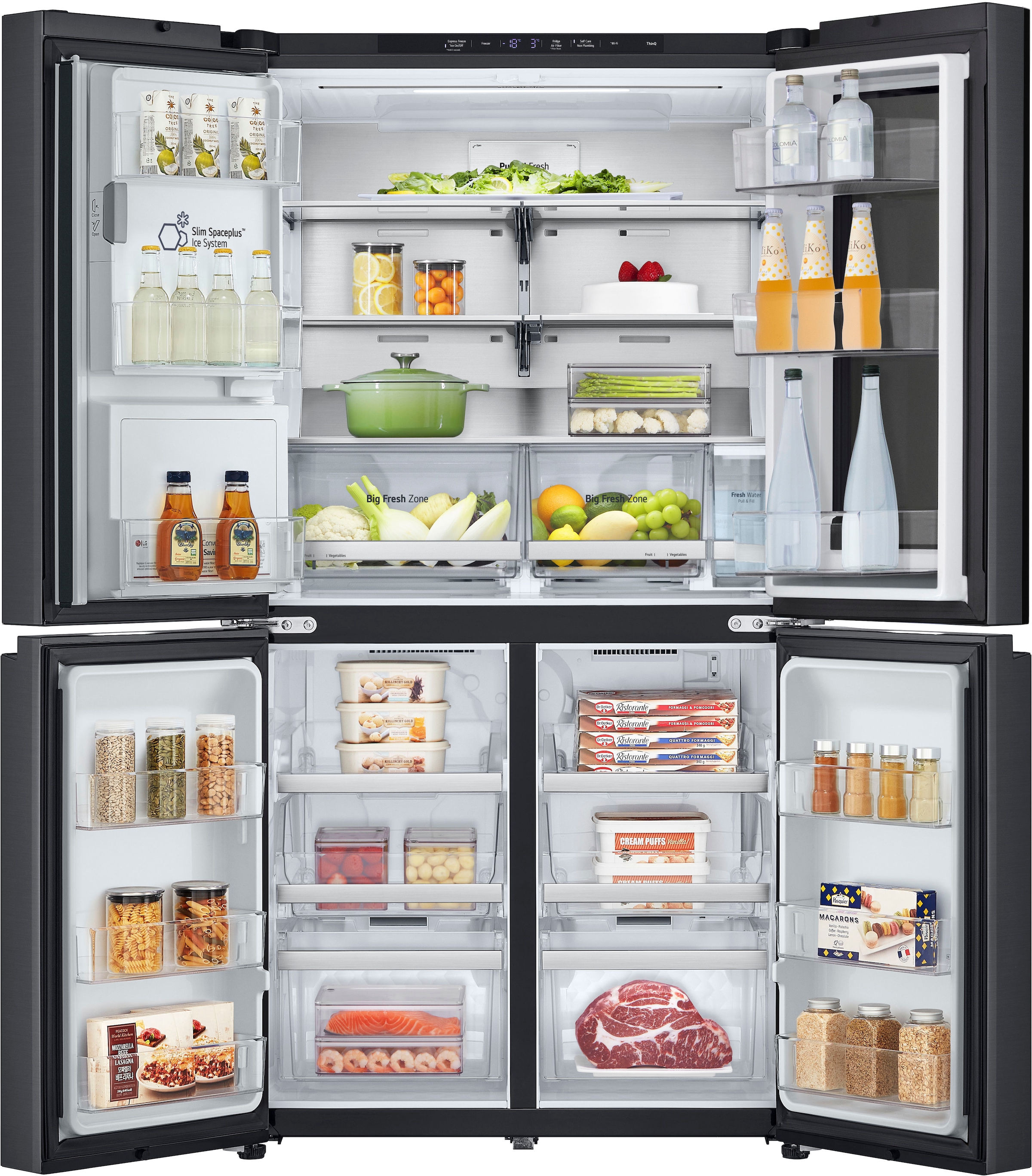 LG Multi Door InstaView® Multi-Door »GMG961NPKE« 179,2 cm hoch 91,4 cm breit