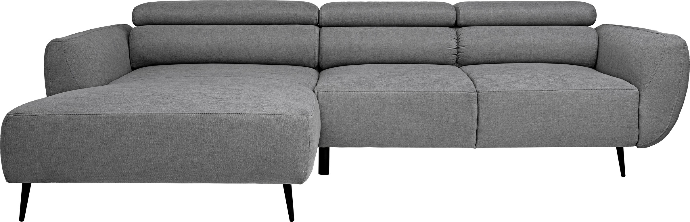 WERK2 Ecksofa »Alisson, mit elektrischer Sitztiefenverstellung, L-Form, Bre günstig online kaufen