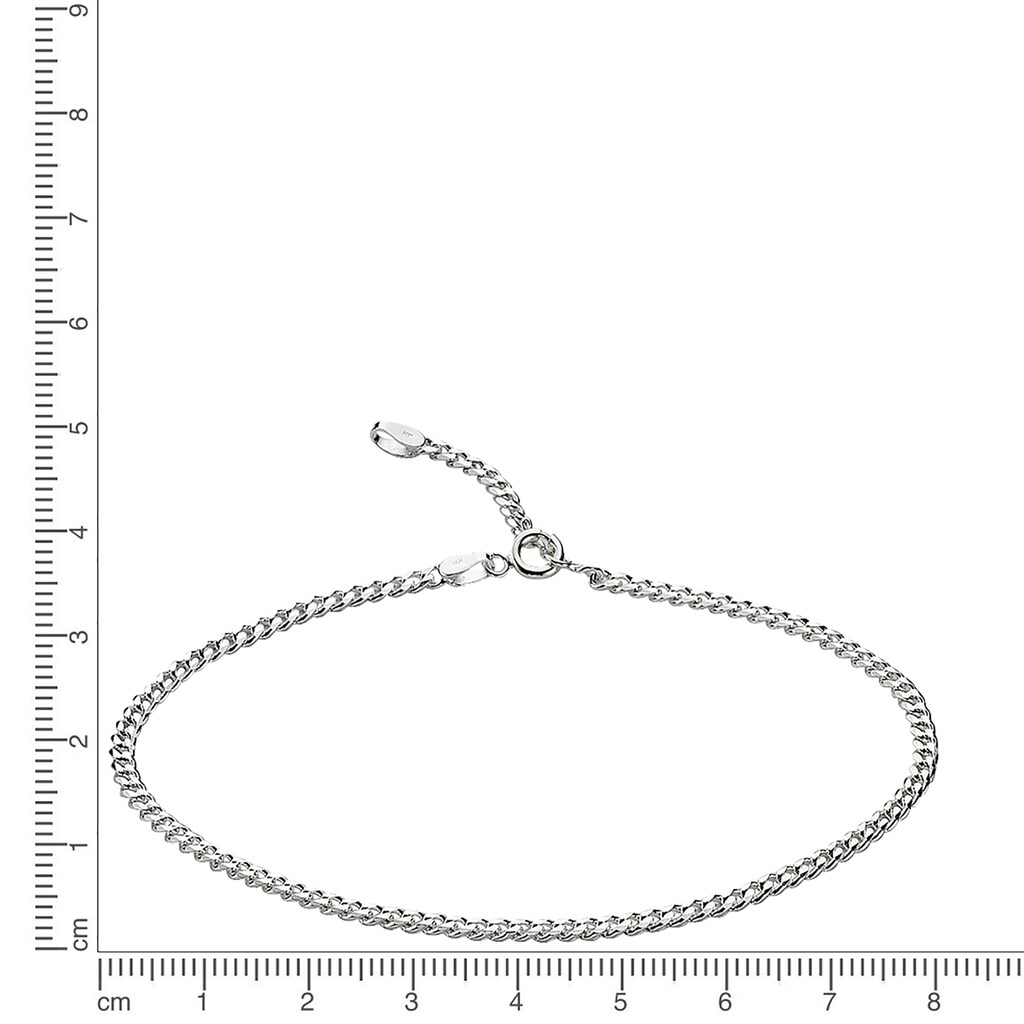 Zeeme Fußkette »925 Silber 23-26cm lang«