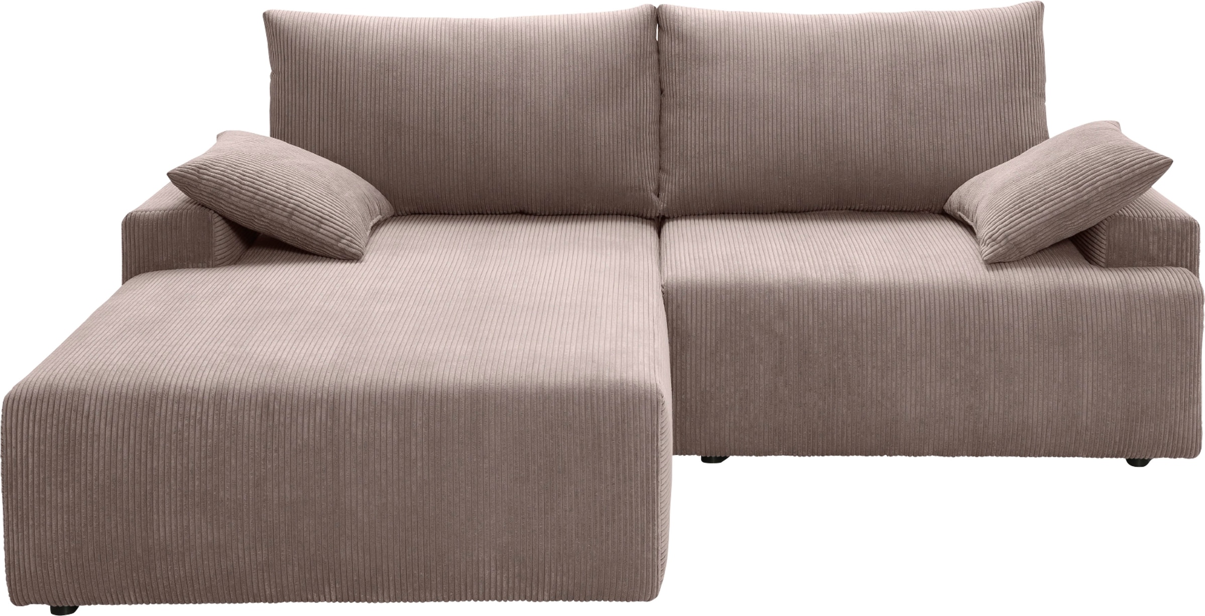 exxpo - sofa online »Orinoko«, inklusive Cord-Farben Ecksofa Bettfunktion und in Bettkasten bestellen verschiedenen fashion