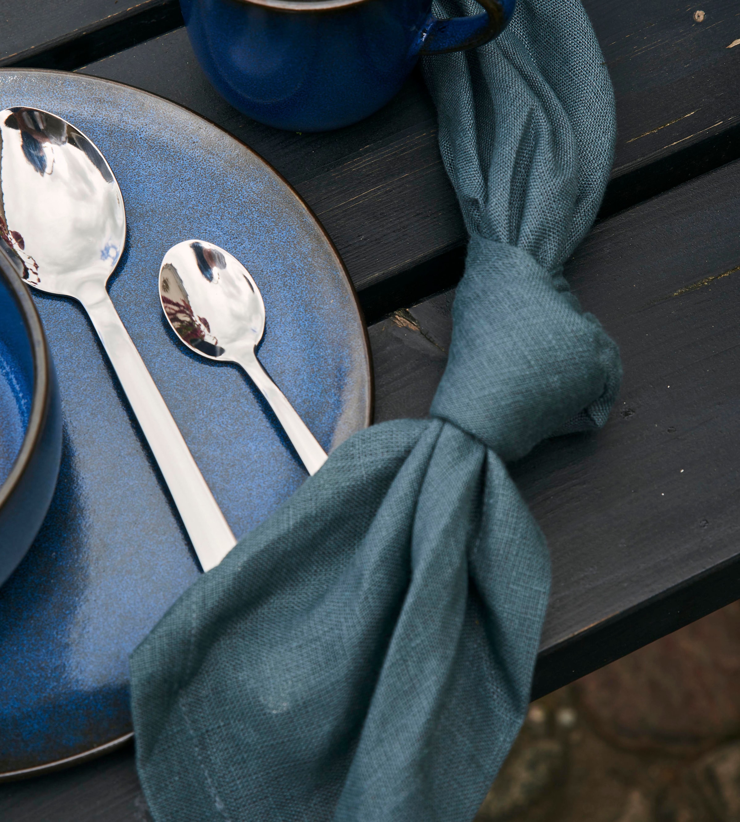 aida RAW Frühstücksteller »Midnight blue«, (Set, 6 St.), Steinzeug, 23 cm  auf Raten bestellen | Suppenschüsseln