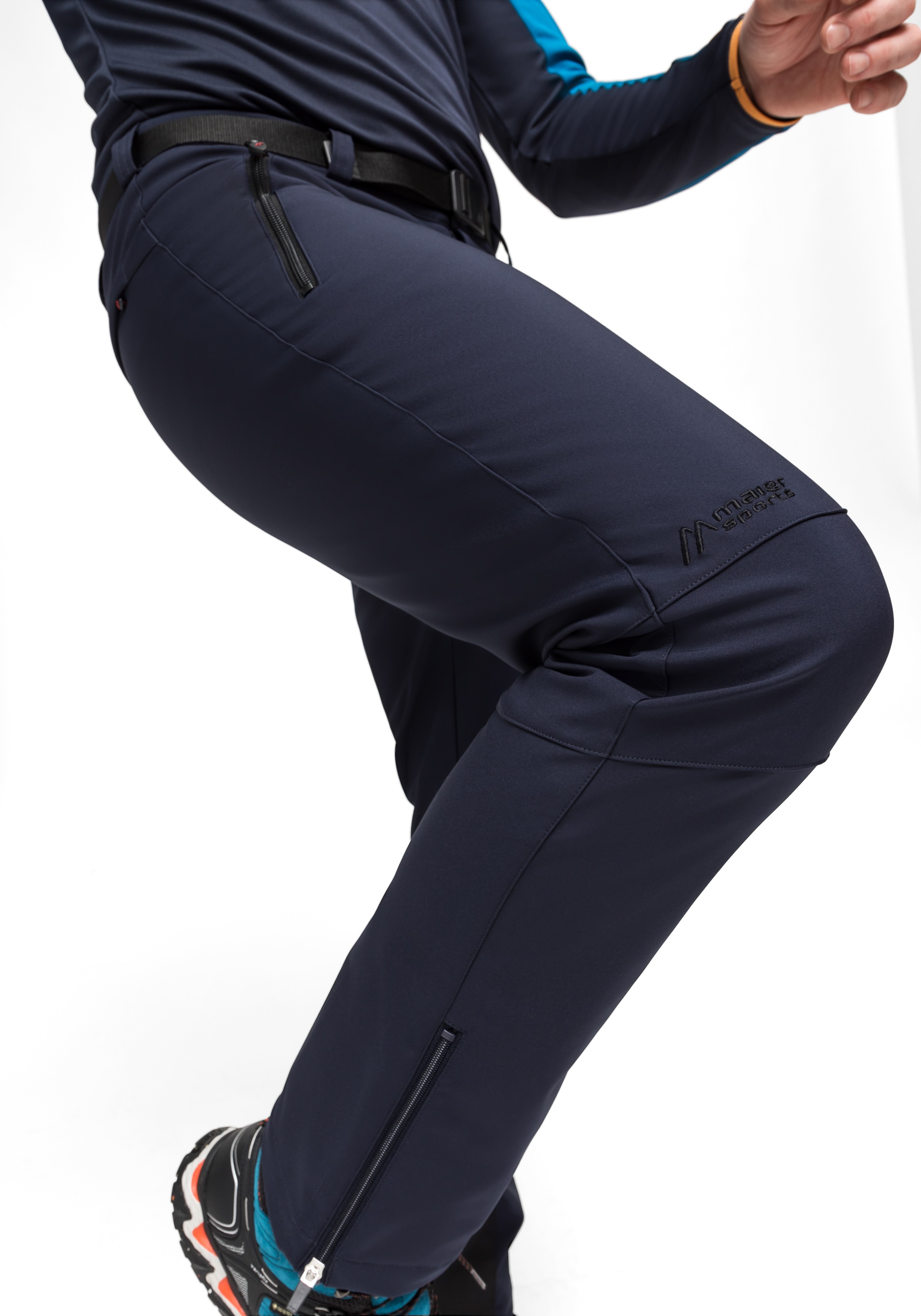 Maier Sports Funktionshose »Tech Pants M«  Warme Softshellhose, winddicht, elastisch