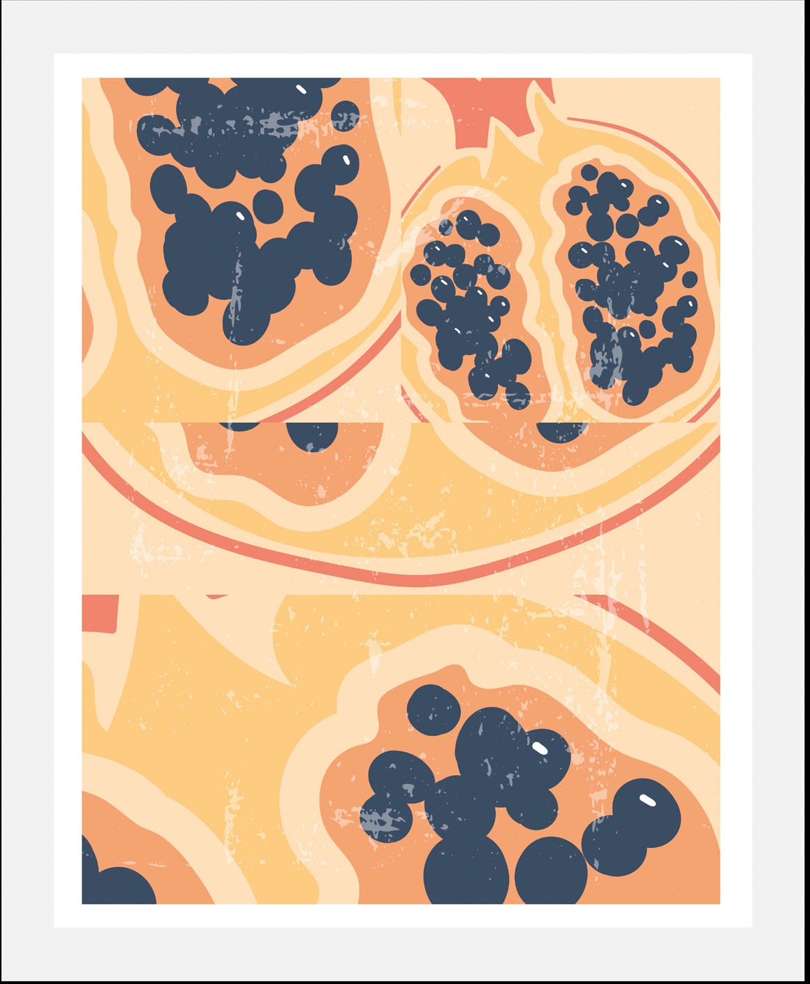queence Bild »Fritzi«, Obst-Obst Bilder-Essen-Lebensmittel-Kunst, (1 St.), günstig online kaufen