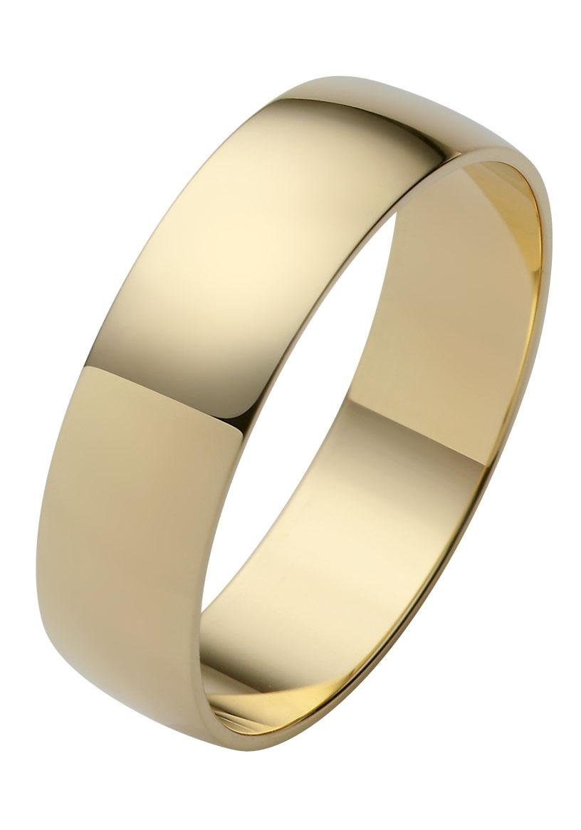 Firetti Trauring »Schmuck Geschenk Gold Hochzeit Ehering Trauring "LIEBE"«, Made in Germany, wahlweise mit oder ohne Brillant