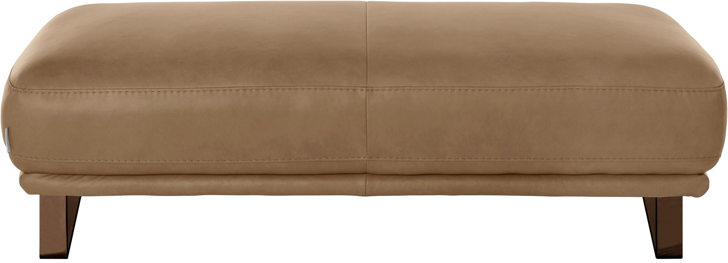 W.SCHILLIG Hocker »montanaa«, mit Metallkufen in Bronze pulverbeschichtet, Breite 141 cm