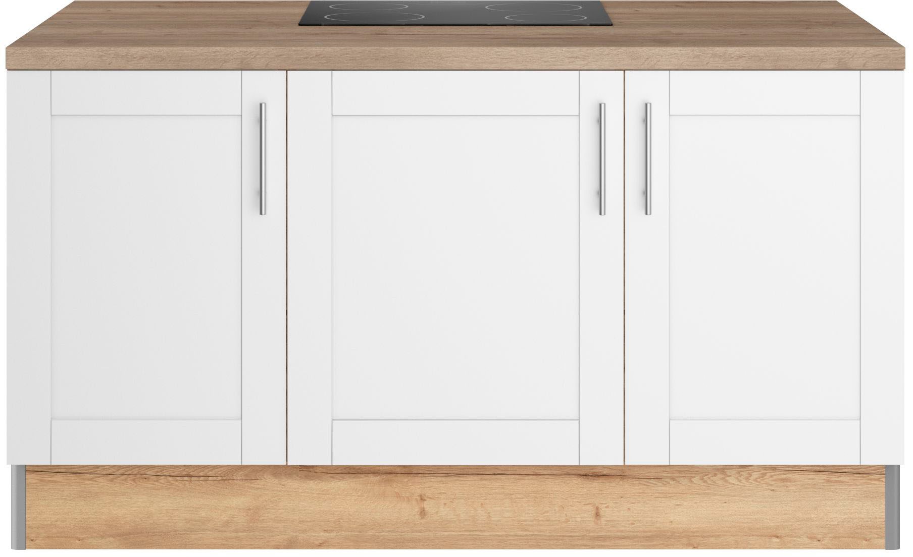 KOCHSTATION Kochinsel »KS-Ahus«, Kücheninsel, Breite 160 cm, wahlw. mit E-G günstig online kaufen