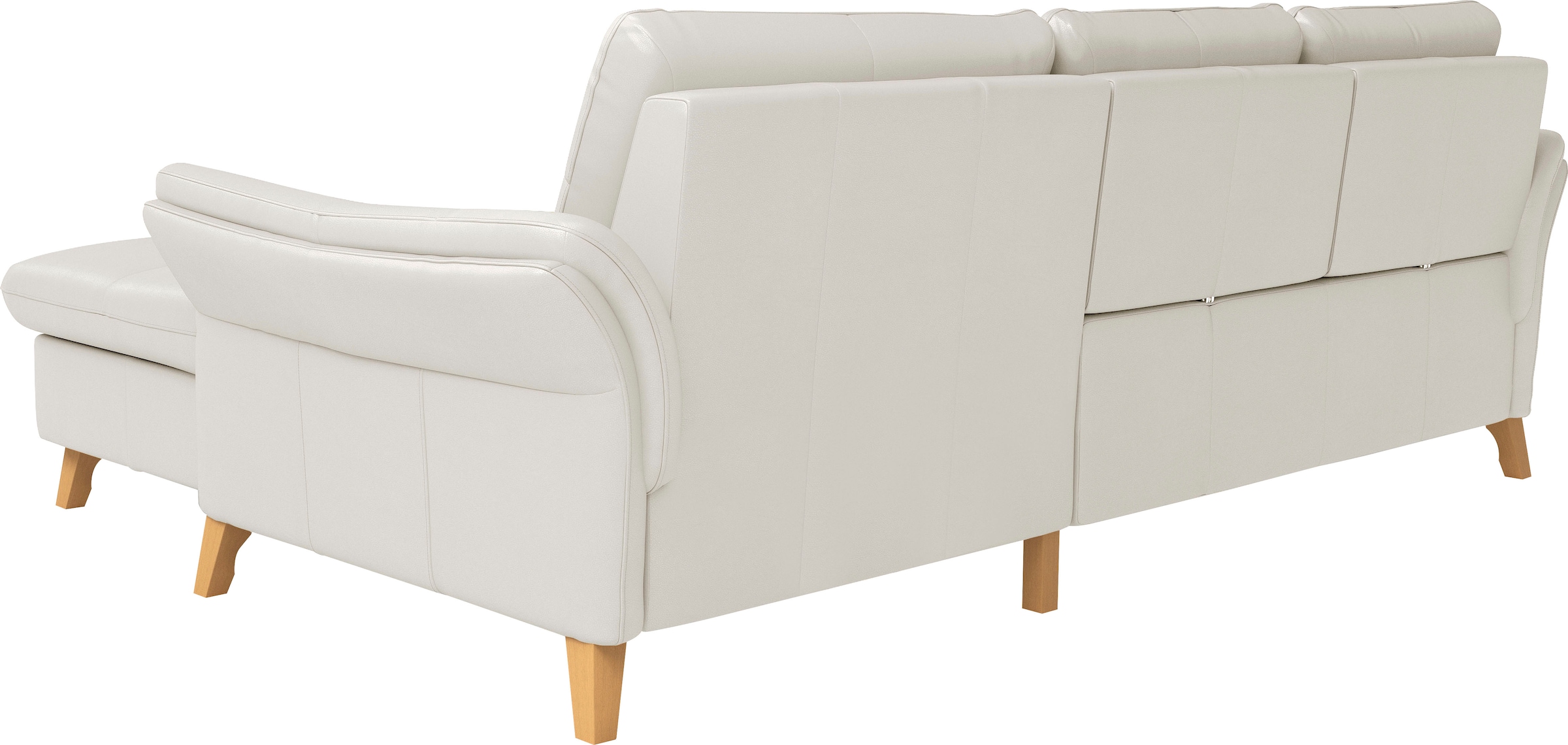 sit&more Ecksofa »Göteborg«, Sitztiefenverstellung und Federkern, wahlweise mit Bettfunktion