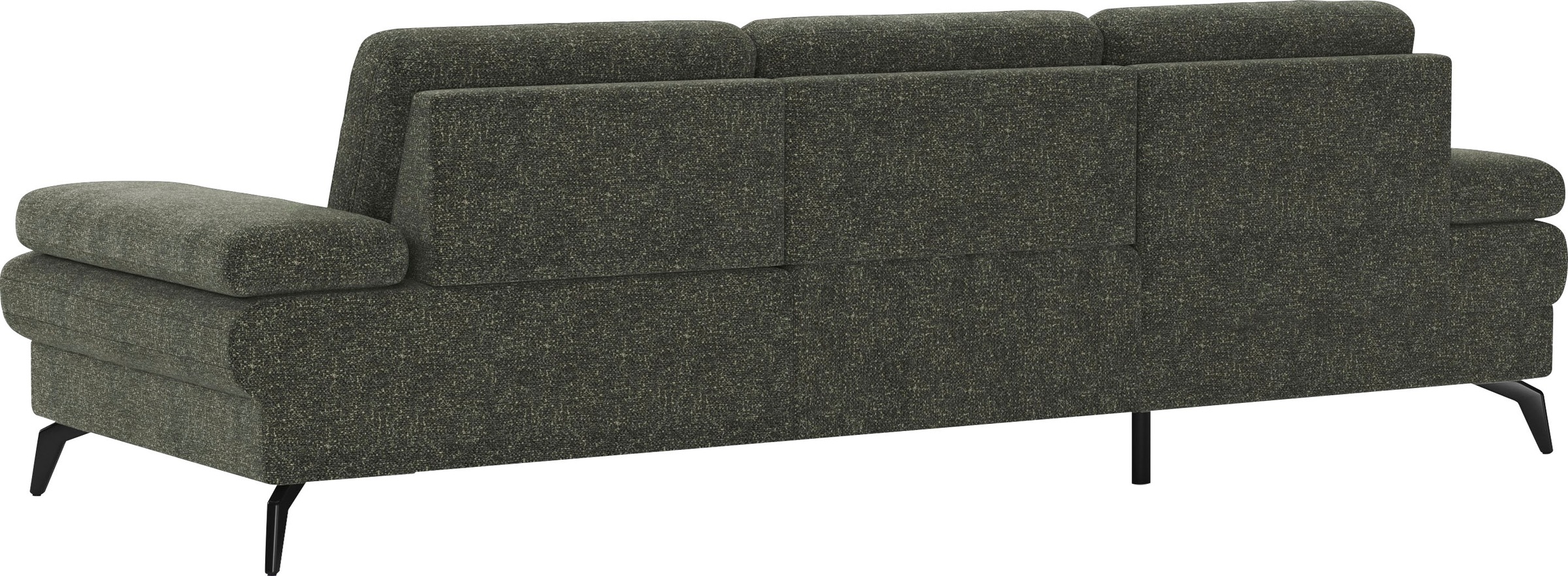 sit&more Ecksofa »Morris L-Form, inkl. Sitztiefenverstellung«, wahlweise mit Armteilverstellung, Bettfunktion & Bettkasten