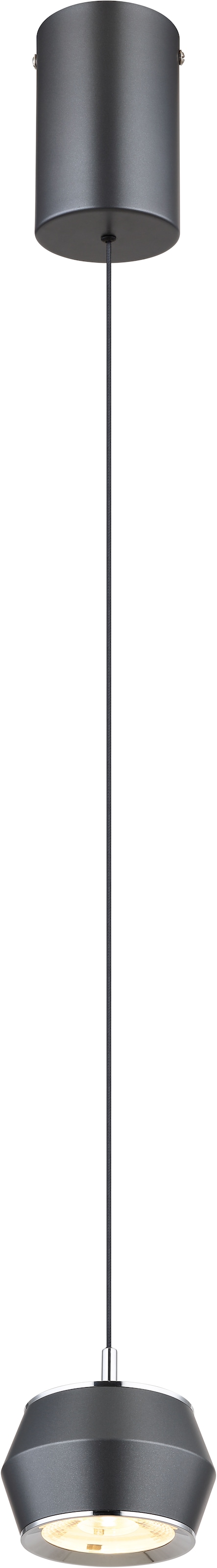 GLOBO LIGHTING LED Pendelleuchte »MARTHY«, Leuchtmittel LED-Modul | LED fest integriert, Hängeleuchte/Pendelleuchte/Esszimmer/Wohnzimmer/rund/höhenverstellbar