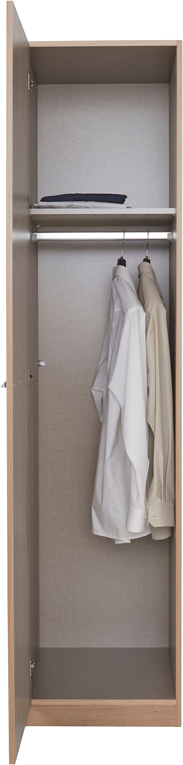 INOSIGN BY RAUCH Drehtürenschrank »Kleiderschrank Schrank Garderobe Wäscheschrank VANDOR«, in drei Breiten, Höhe 197 cm, Griffe in Graumetallic MADE IN GERMANY