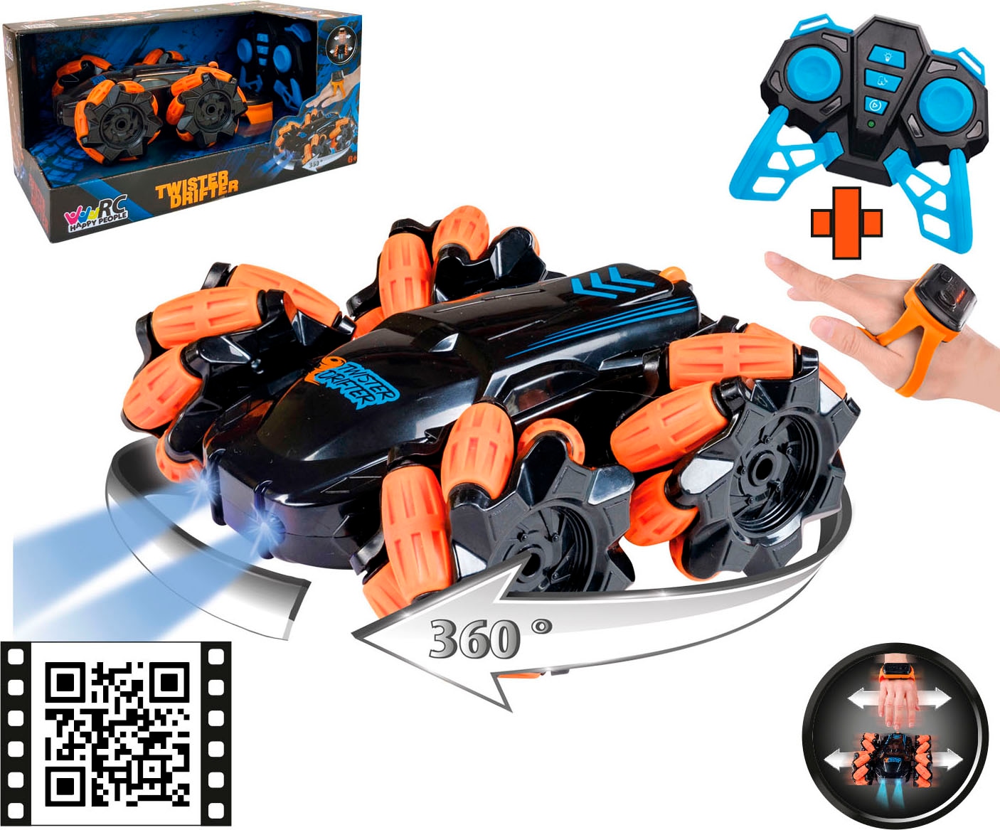 Happy People RC-Auto »RC Twister Drifter«, mit Licht