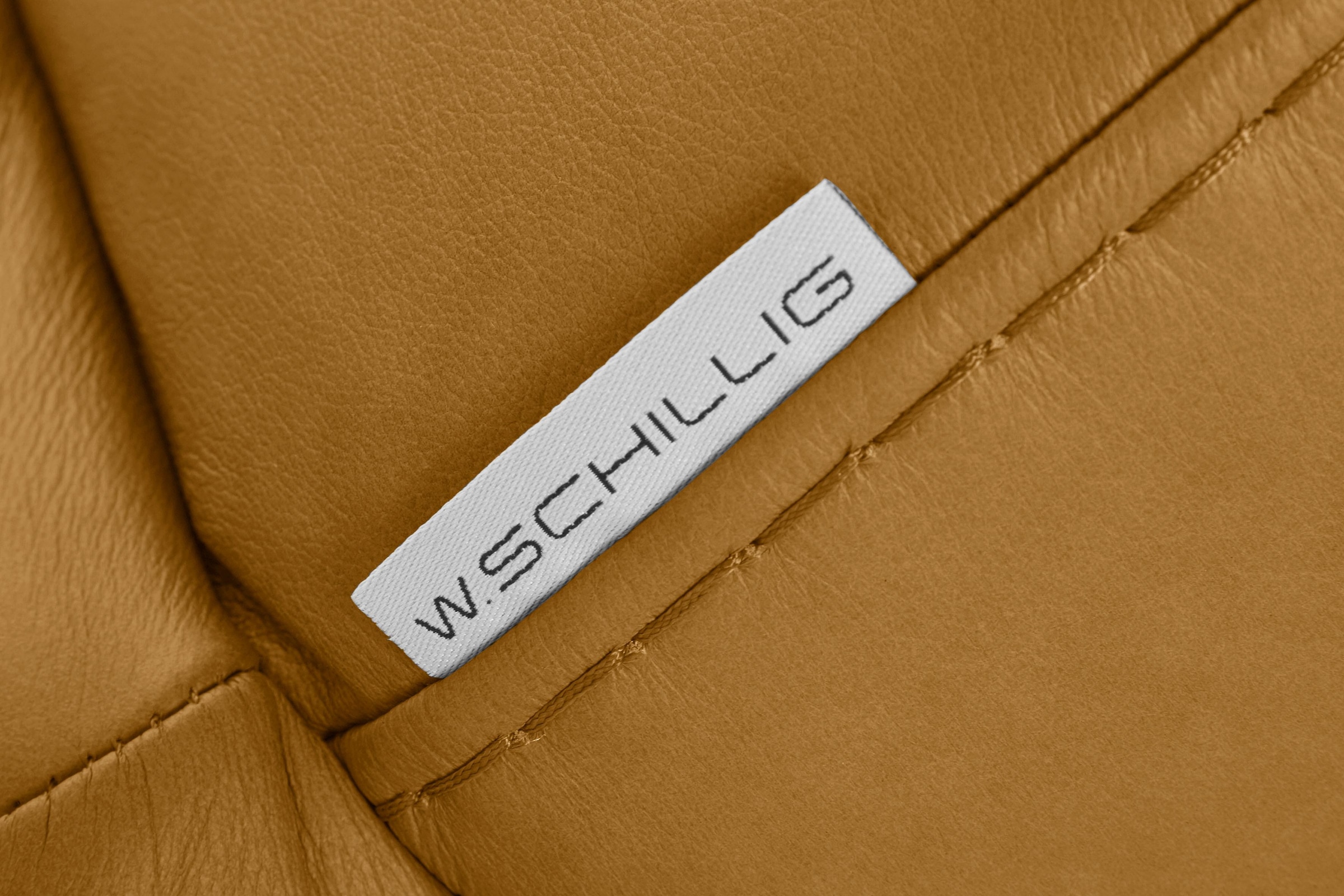 W.SCHILLIG 2,5-Sitzer »montanaa«, mit Metallfüßen in Silber matt, Breite 212 cm