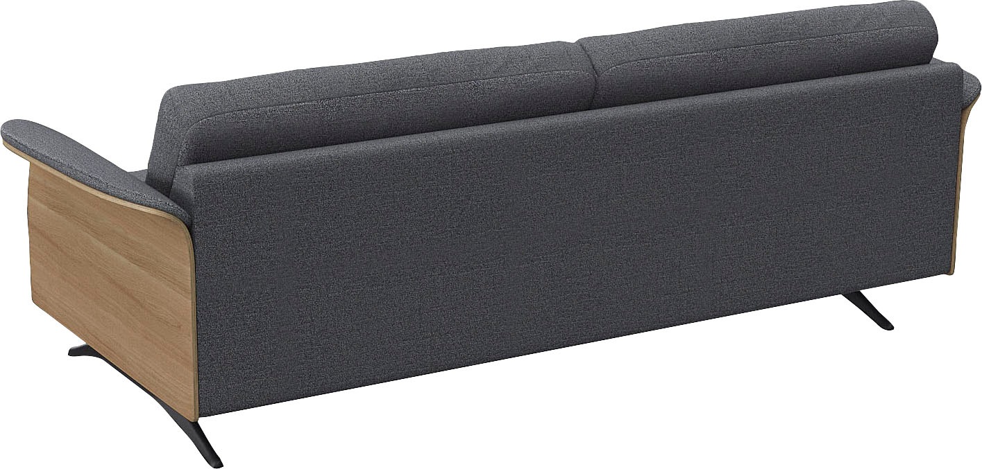 FLEXLUX 3-Sitzer »Glow Designsofa, bequem und komfortabel durch hochwertigen Sitzaufbau«, Skandinavisches Design, In hochwertiger Verarbeitung