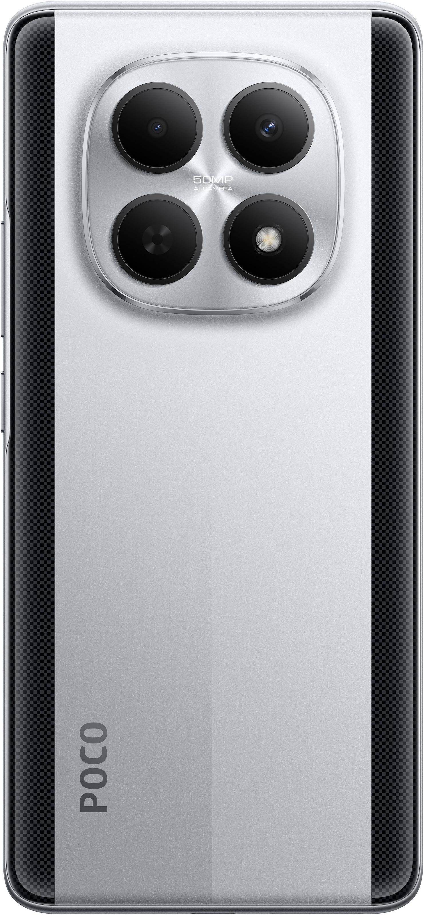 Xiaomi Smartphone »POCO M8 5G« silber
