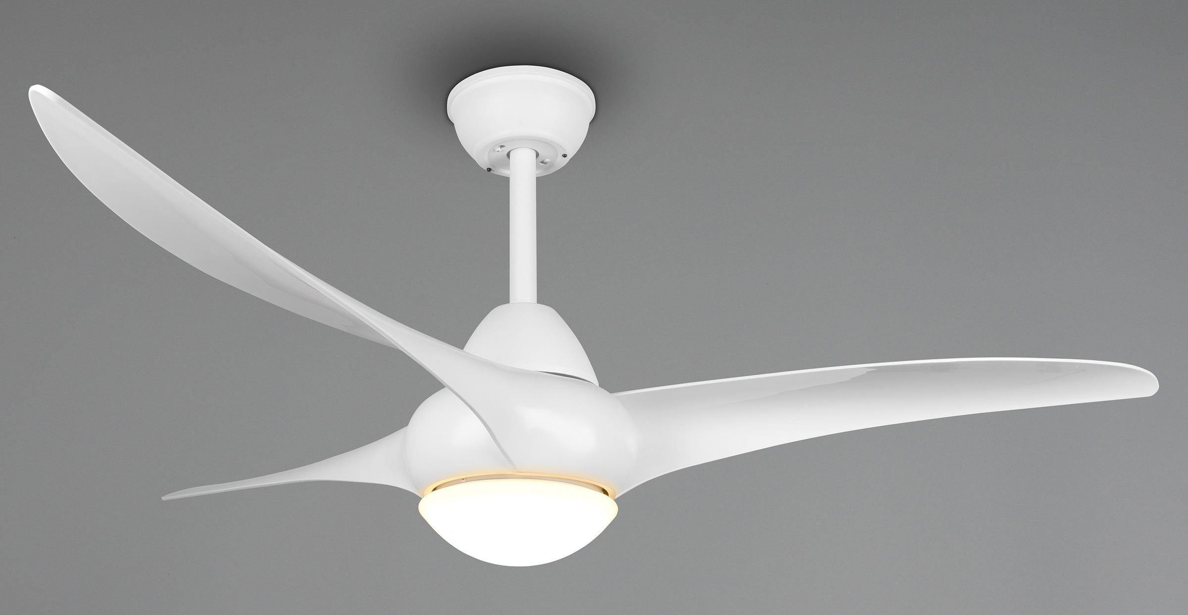 TRIO Leuchten LED Deckenleuchte »Alesund« mit Ventilator, Fernbedienung, Ti günstig online kaufen