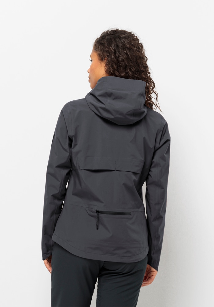 Jack Wolfskin Fahrradjacke »BIKE COMMUTE MONO JKT W«, mit Kapuze