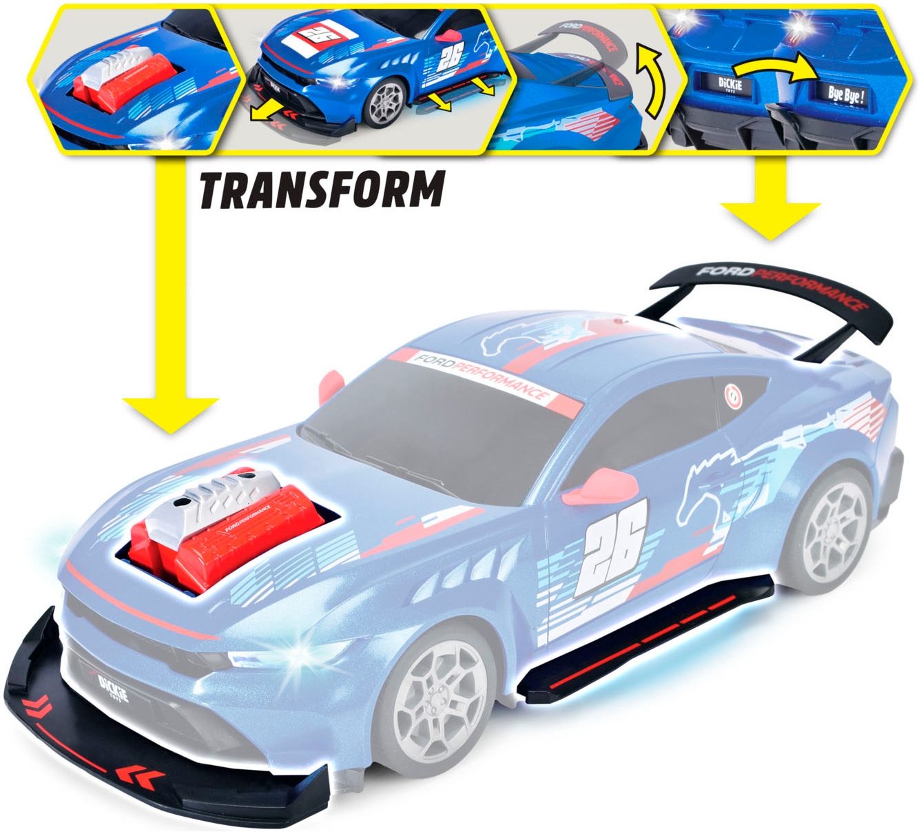 Dickie Toys RC-Auto »Ford Mustang Customized« mit Licht