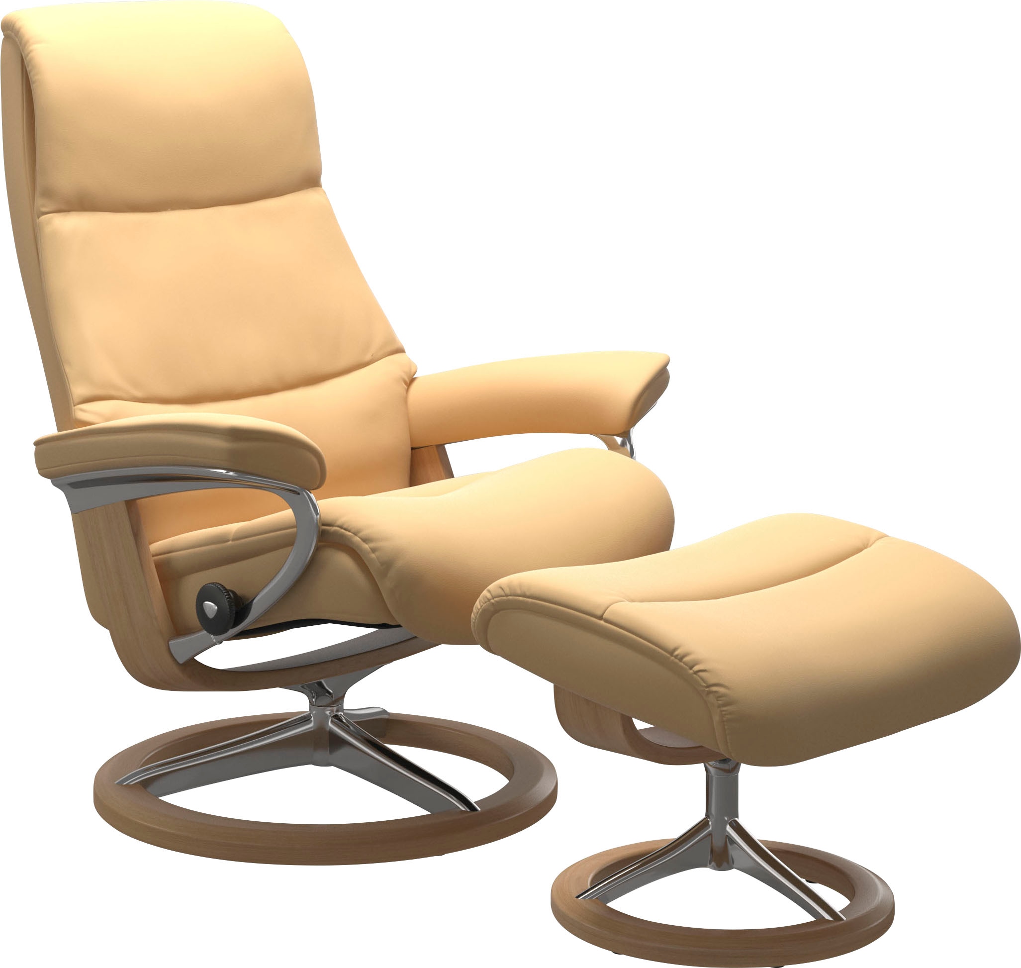 Stressless® Relaxsessel »View«, (Set, Relaxsessel mit Hocker), mit Signatur günstig online kaufen