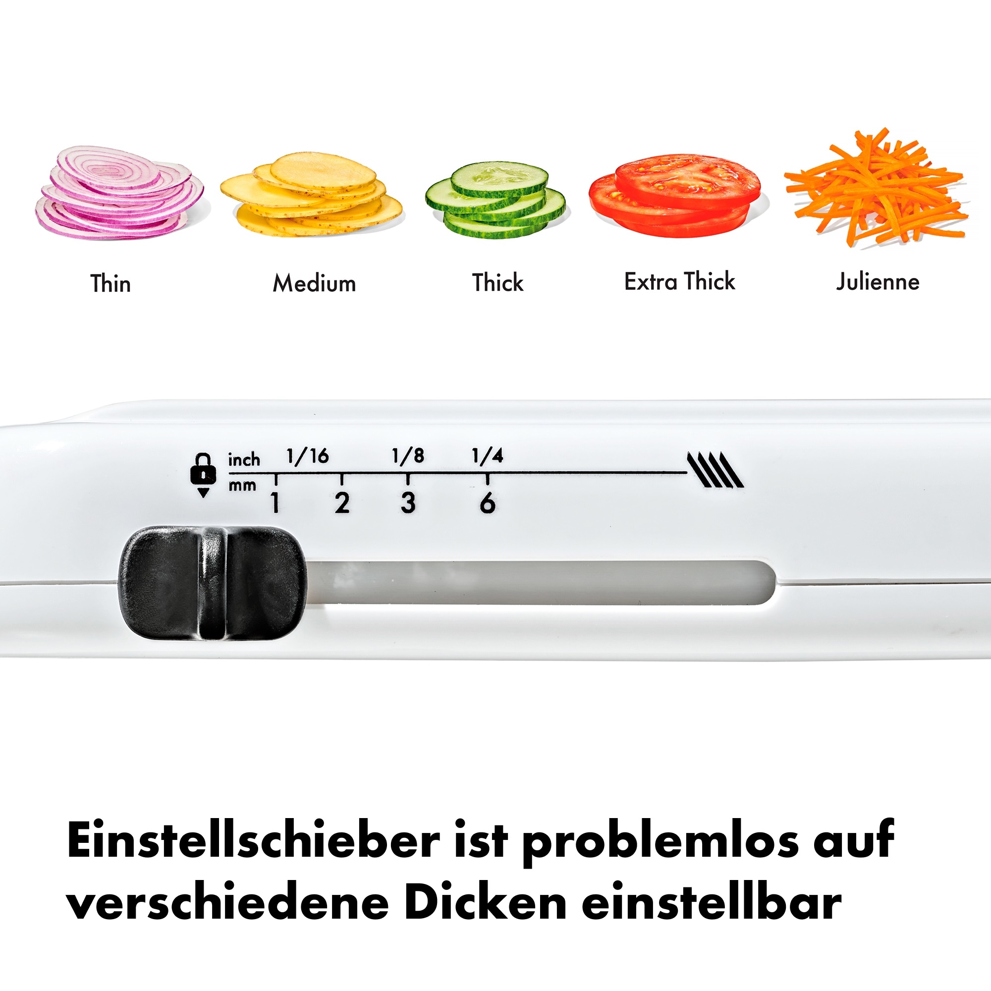 OXO Good Grips Gemüsehobel »Präzisions-Hand-Hobel«