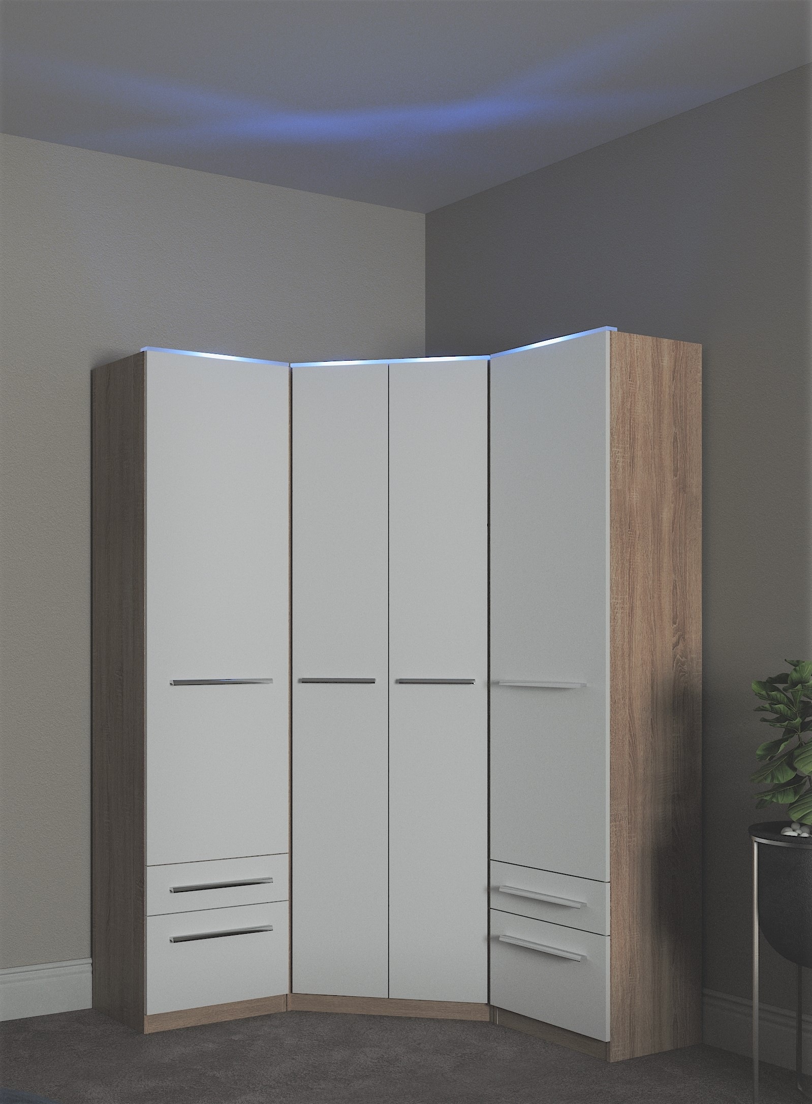 priess Drehtürenschrank »Barcelona«