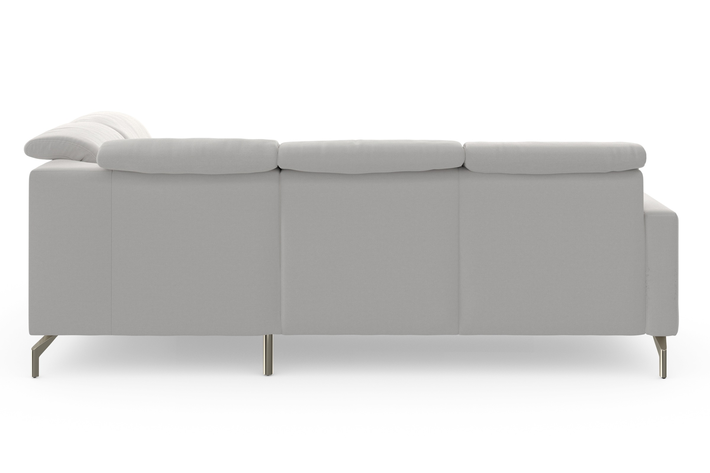 sit&more Ecksofa »Bailando L-Form«, wahlweise mit Kopfteilverstellung und Vorziehsitz, motorisch