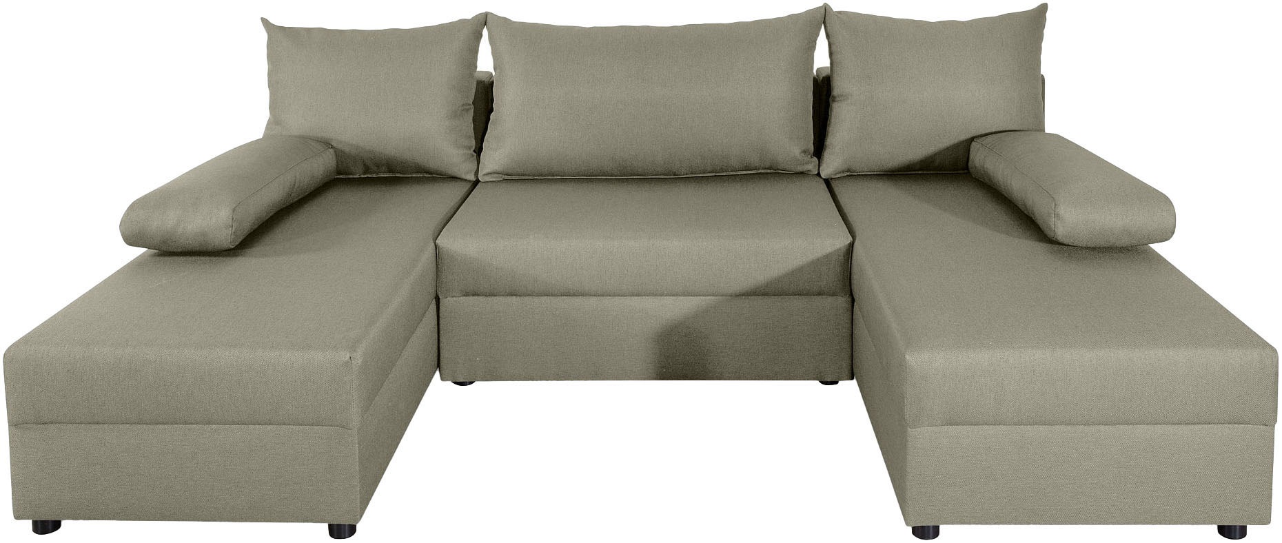 COLLECTION AB Wohnlandschaft »Pico U-Form, Breite 220, mit Schlaffunktion, günstig online kaufen