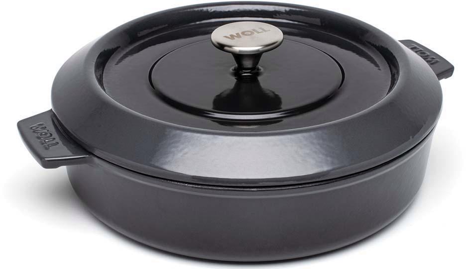 WOLL Kasserolle »Iron« Gusseisen 1 Stk. tlg. Ø 28 cm, Induktion günstig online kaufen