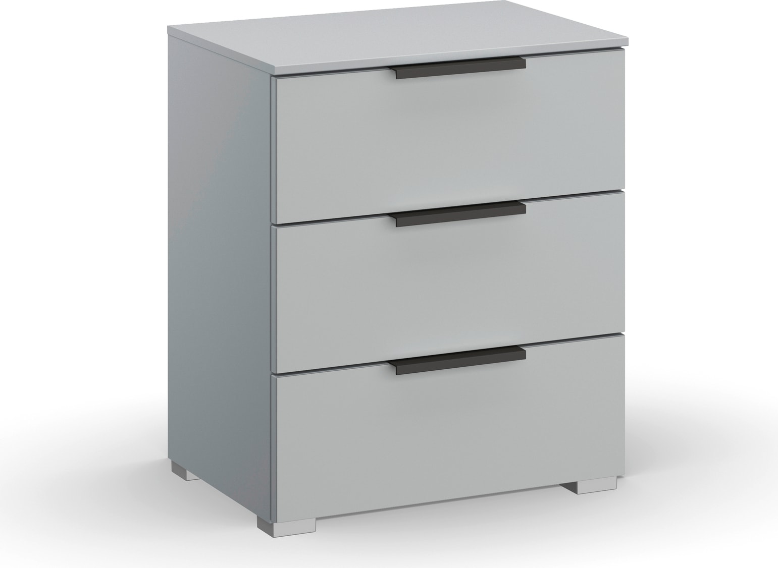 rauch Nachtkommode »Nachttisch Nachtkonsole Nachtschrank SKAT MERIDIAN« inkl. SOFT-CLOSE-FUNKTION,  mit 3 Schubladen in elegantem Design MADE IN GERMANY