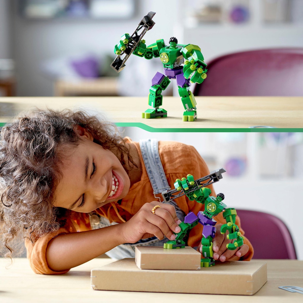 LEGO® Konstruktionsspielsteine »Hulk Mech (76241), LEGO® Marvel«, (138 St.)