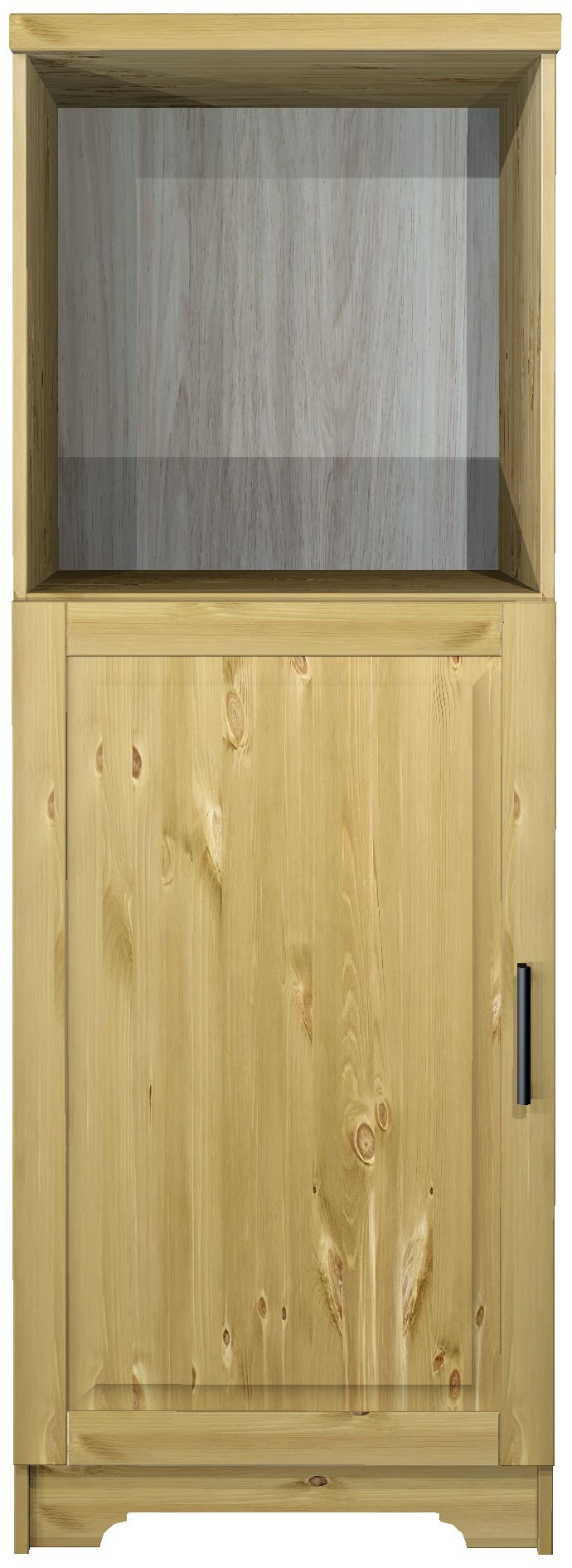 Home affaire Backofen/Kühlumbauschrank »Meliss« aus massiver Kiefer, Breite 60 cm, Soft-Close-Funktion