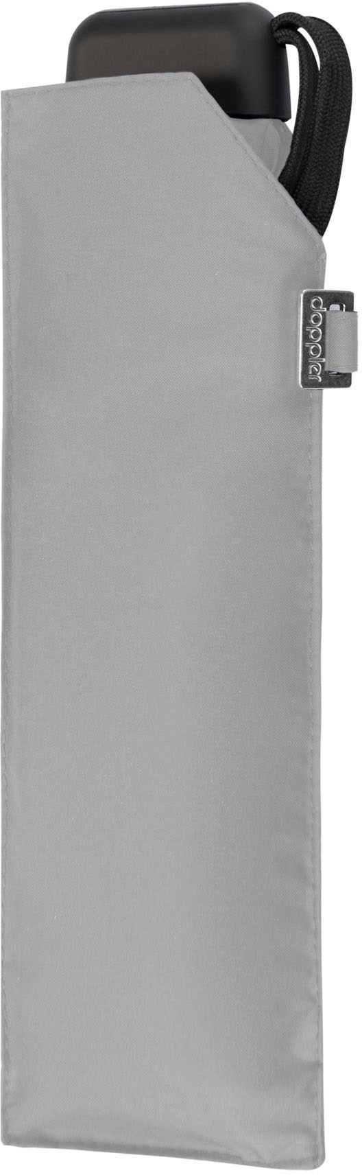 doppler® Taschenregenschirm »Carbonsteel grey« Slim kaufen uni, shady