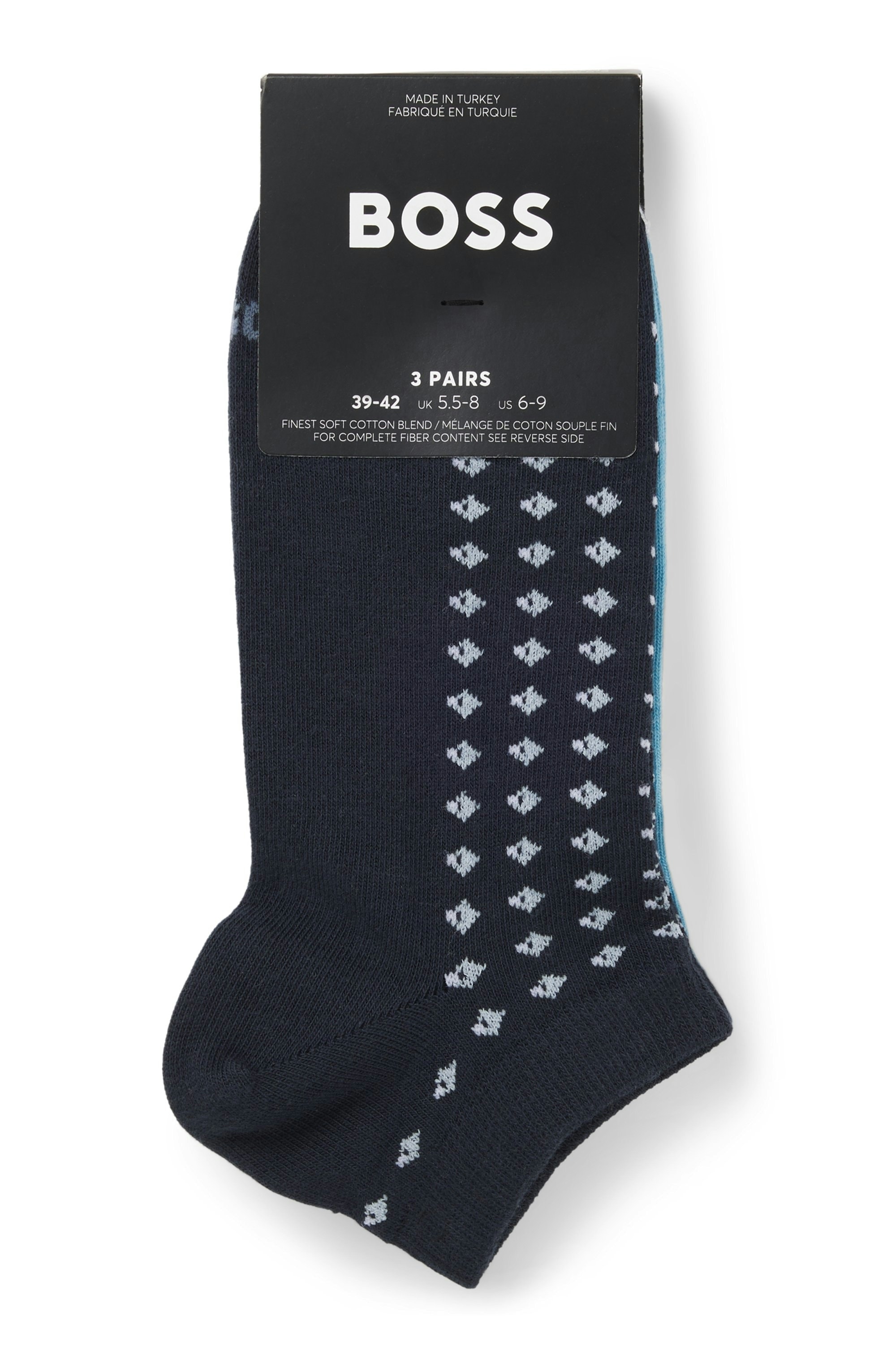 BOSS Sneakersocken »3P AS Minipattern CC« 3 Paar tlg.