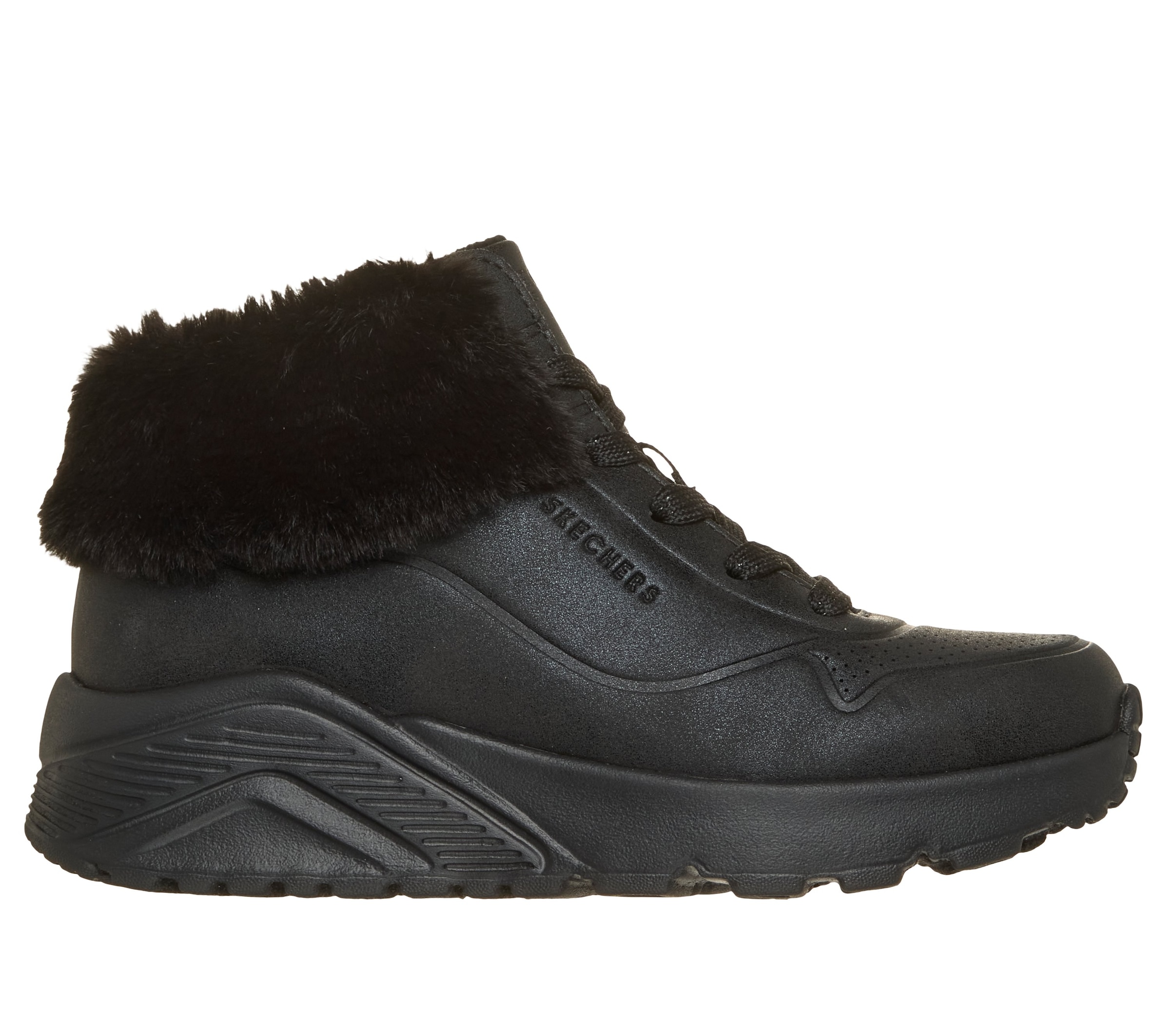 Skechers Winterboots »UNO LITE«  Stiefelette, High Top Sneaker, Größenschablone zum Download