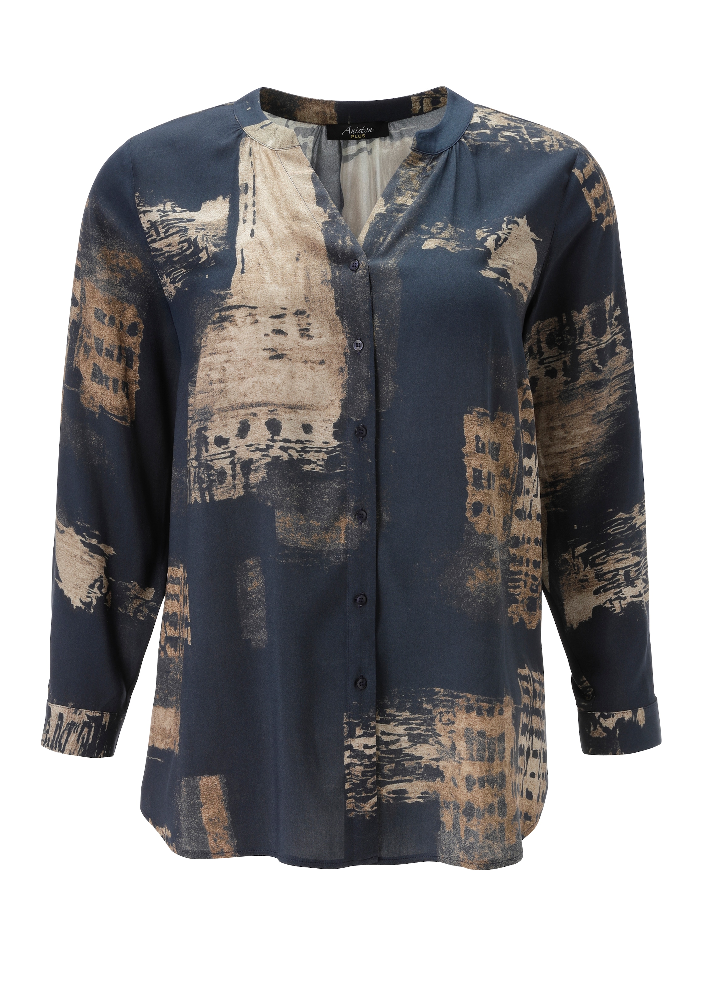 Aniston PLUS Longbluse extravagant bedruckt - NEUE KOLLEKTION