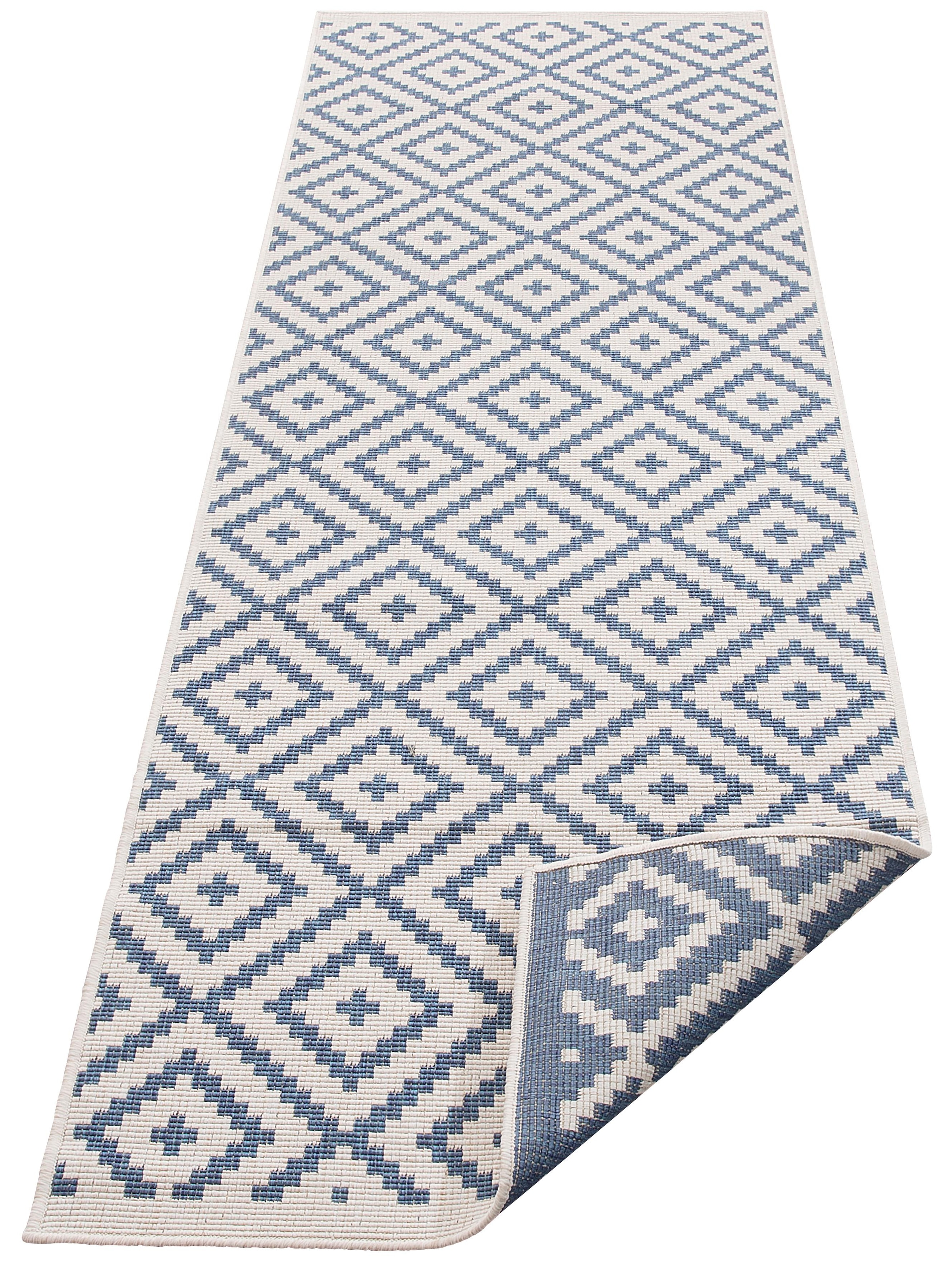 3. Bild von my home Läufer »Ronda Wendeteppich«, rechteckig, Sisal-Optik, Flachgewebe, In- und Outdoor, geometrisches Boho Design