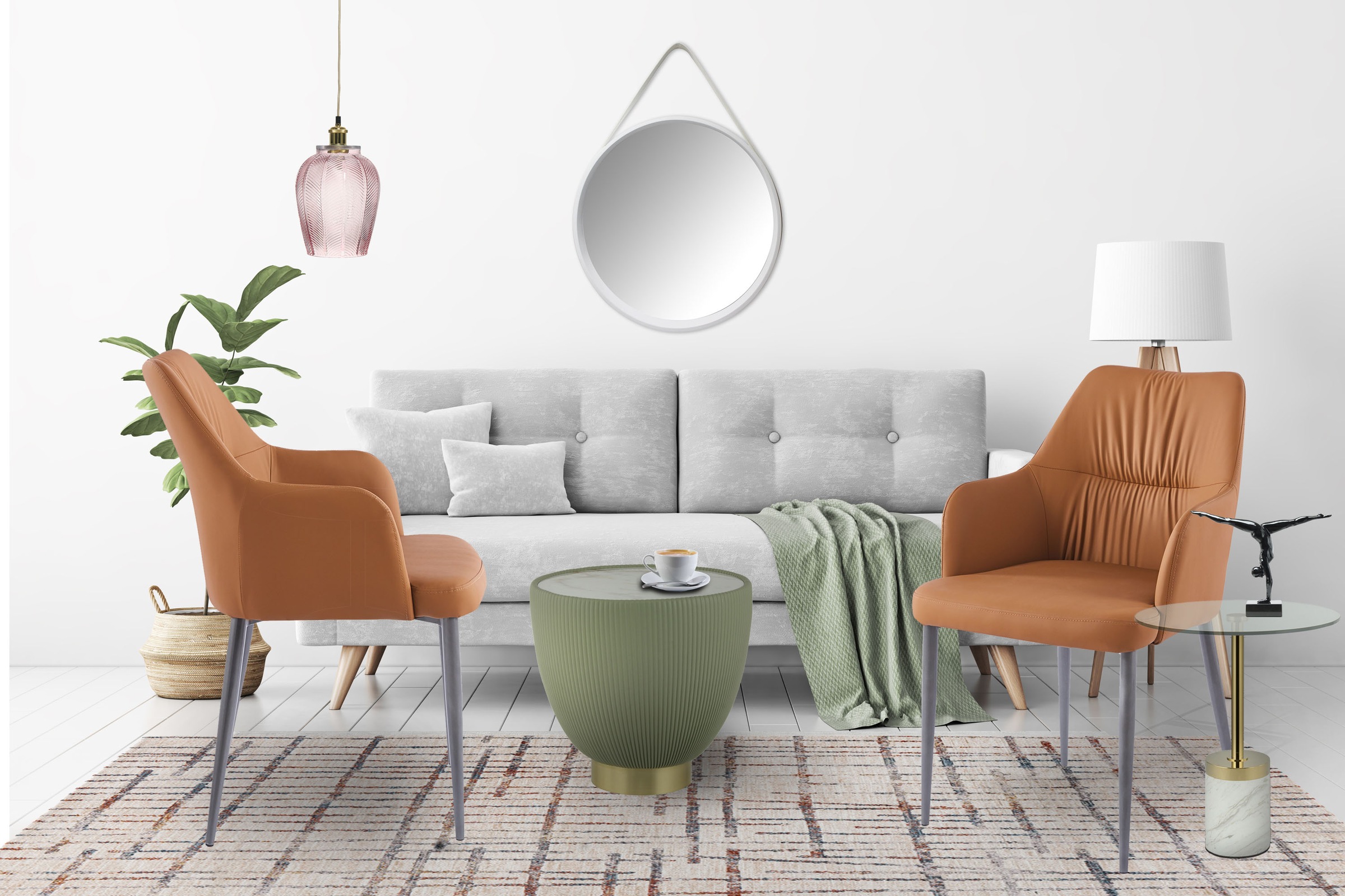 Kayoom Polsterstuhl »Stuhl Merit 125 2er-Set, bequemer Sitzkomfort, Handarb günstig online kaufen