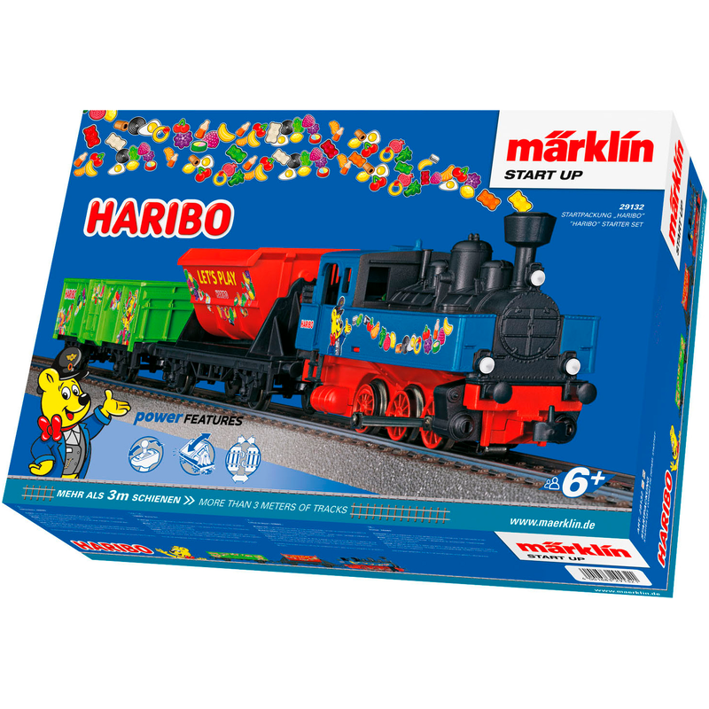MÄRKLIN Modelleisenbahn-Set »Start up - Startpackung HARIBO - 29132« Made in Europe bunt