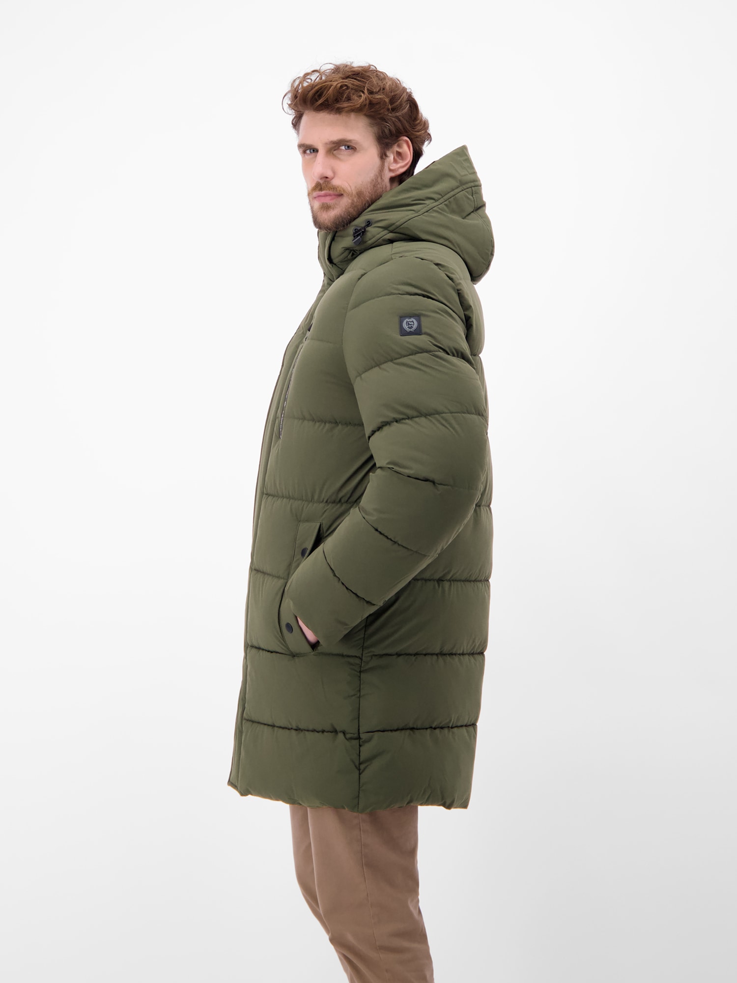 LERROS Wintermantel »LERROS Warmer Wintermantel für Herren« Wasser- und windabweisend, atmungsaktiv