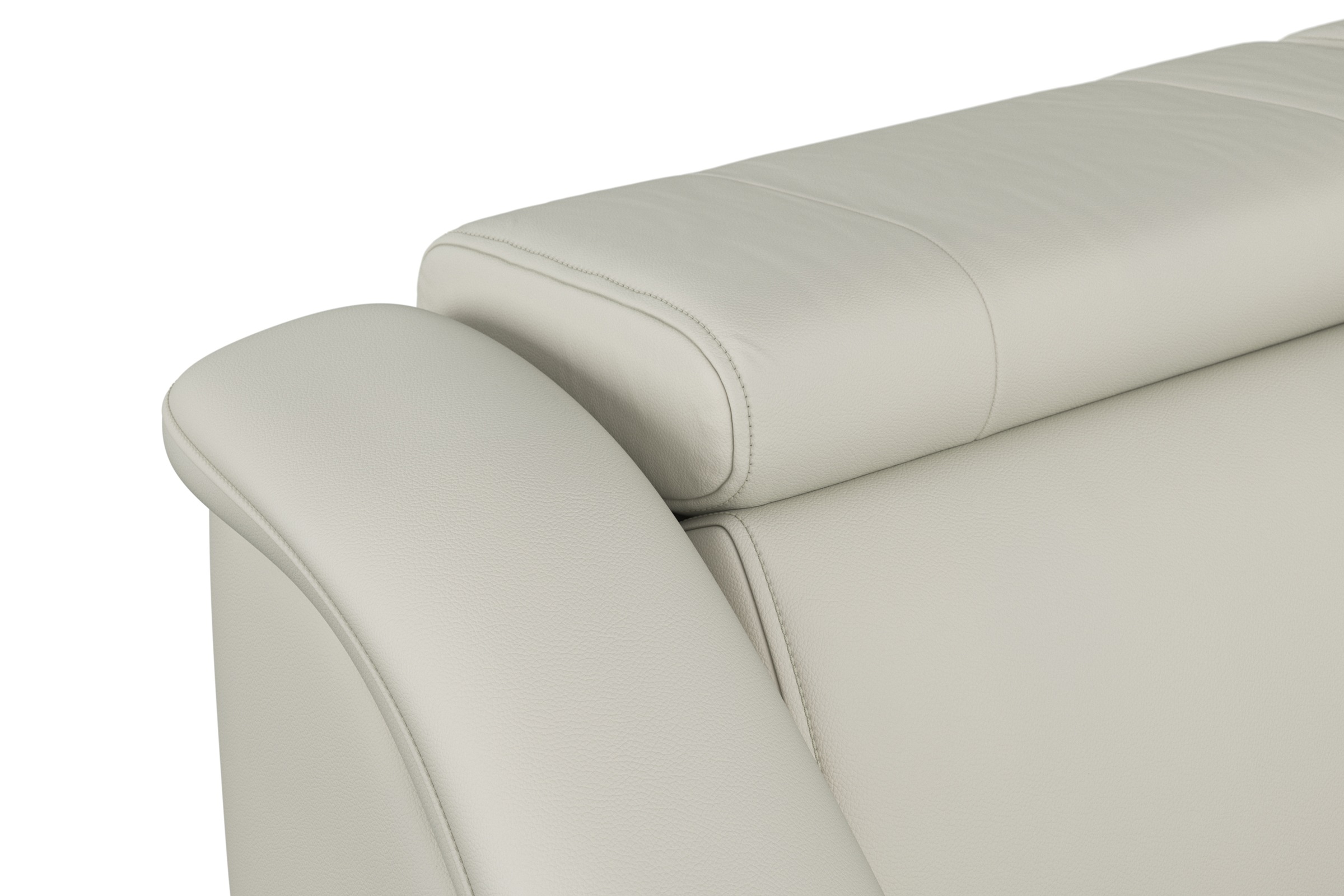 sit&more Ecksofa »Freetown L-Form«, inklusive Kopfteilverstellung und komfortablem Federkern