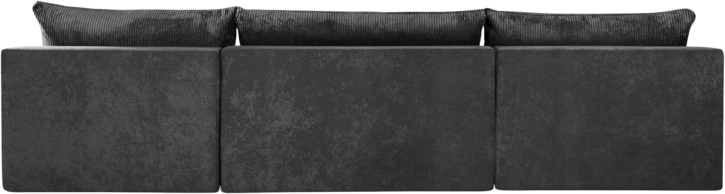 COLLECTION AB Wohnlandschaft »Josy«, inkl. Bettfunktion, Bettkasten, mit 3 extra großen Rückenkissen