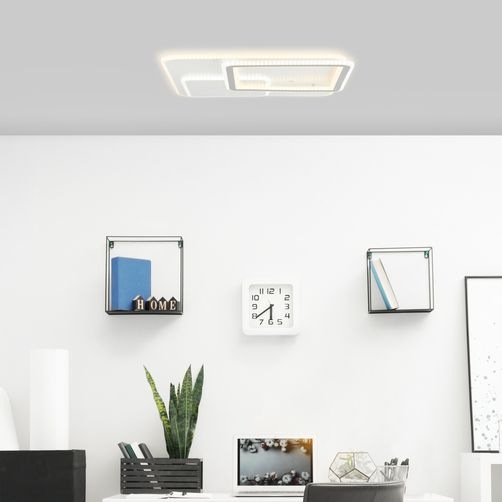 Brilliant LED Deckenleuchte »Savare«, 1 flammig, dimmbar über Fernbedienung günstig online kaufen