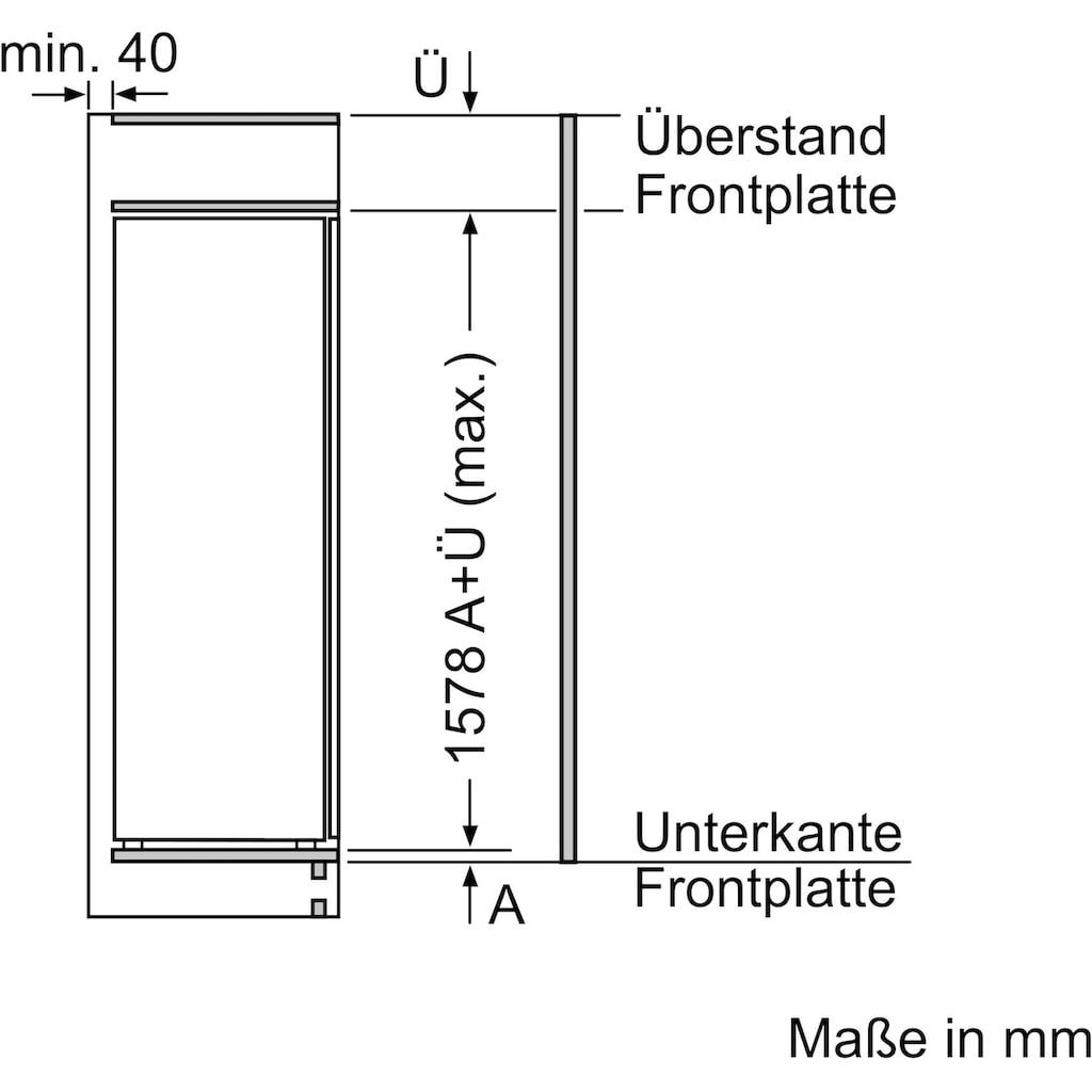 SIEMENS Einbaukühlschrank »KI72LADE0«, KI72LADE0, 157,7 cm hoch, 55,8 cm breit