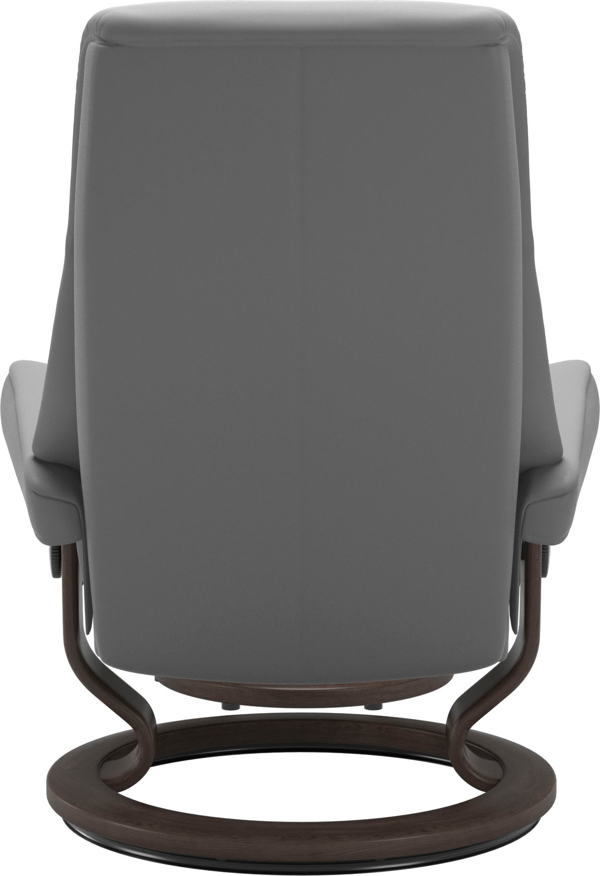Stressless® Relaxsessel »View«, (Set, Relaxsessel mit Hocker), mit Classic Base, Größe M,Gestell Wenge