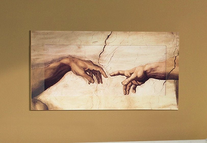 Home affaire Wandbild »Hände«, von Michelangelo, 100/50 cm günstig online kaufen